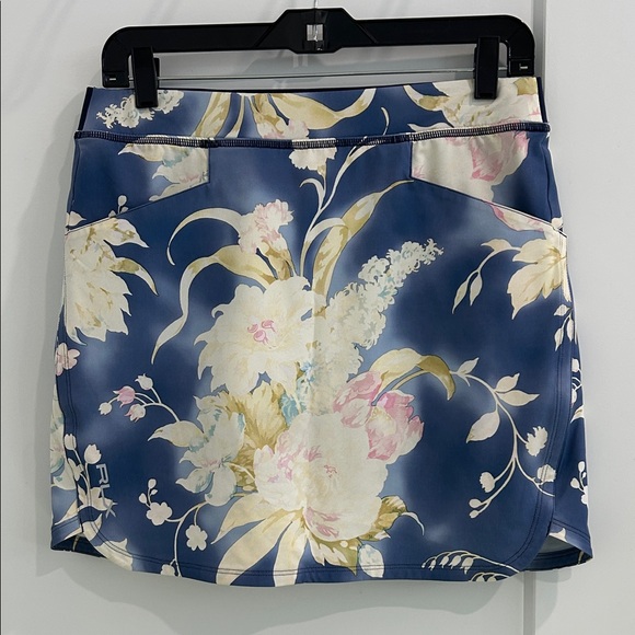 NWOT RLX Ralph Lauren Golf Skort Floral Design Size Small